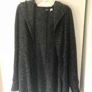 💠BOGO💠 - Long grey hooded sweater